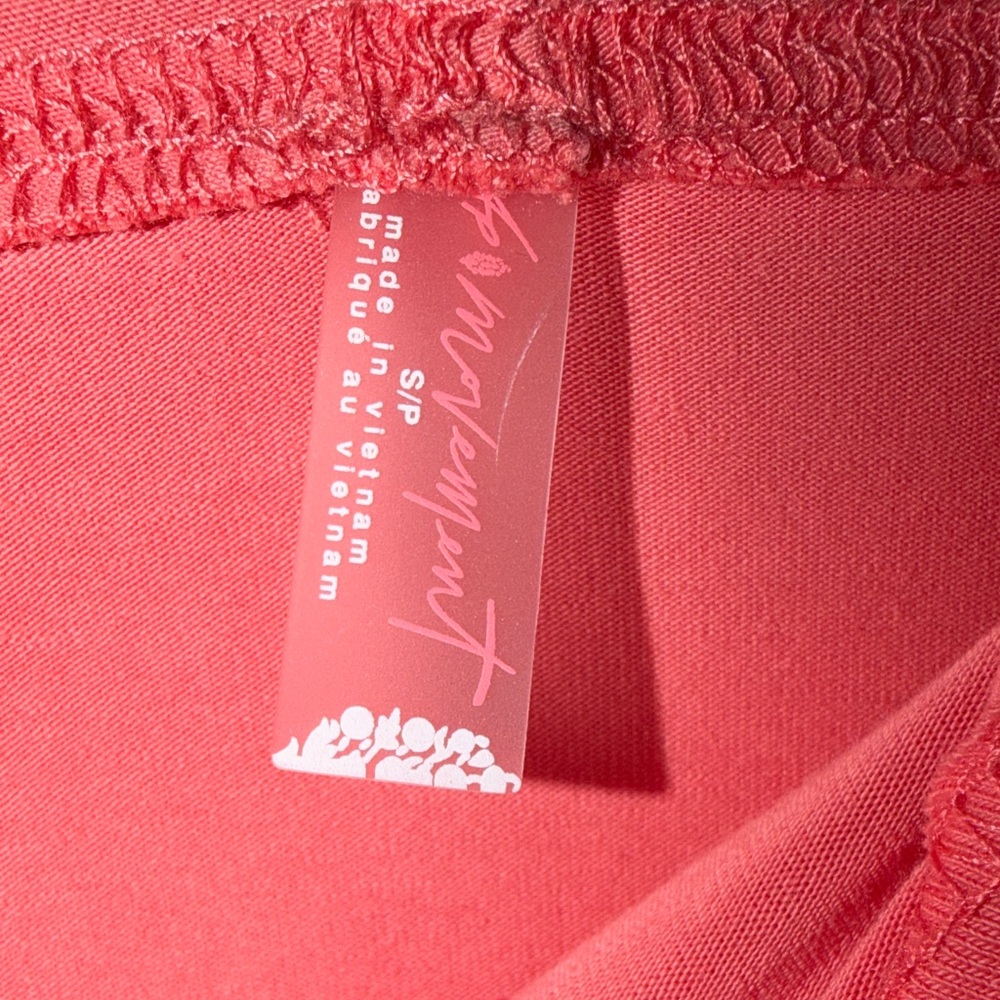 NWT FP Movement by Free People Hot Shot Oversized Hoodie in Hibiscus - Picture 6 of 9